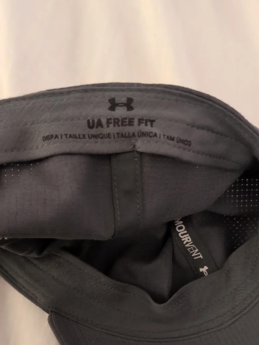 Under Armour Youth UA Free Fit Gray Baseball Cap Kids Breathable